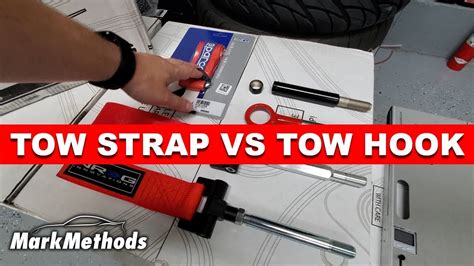 tow strap vs tow hook